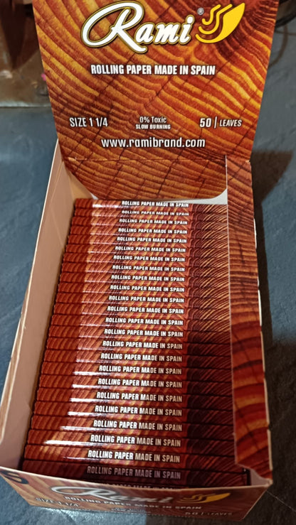 PAPEL DE FUMAR RAMI 1 1/4 50 LIBRITOS