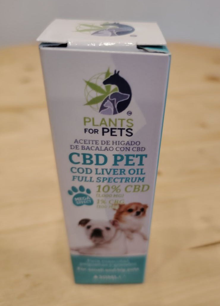 ACEITE 10% CBD + 1% CBG ANIMALES FULL SPECTRUM 10ML