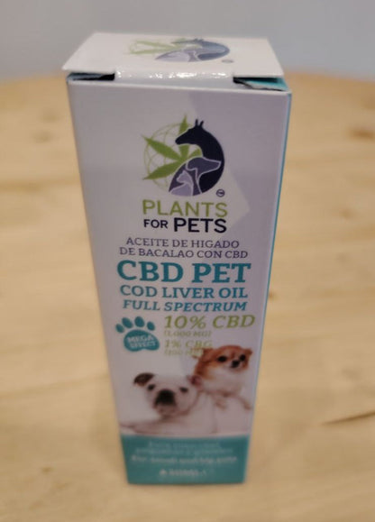 ACEITE 10% CBD + 1% CBG ANIMALES FULL SPECTRUM 10ML