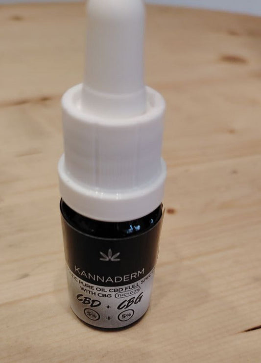 ACEITE FULL SPECTRUM 5% CBD + 5%CBG