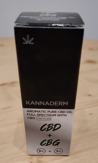 ACEITE FULL SPECTRUM 5% CBD + 5%CBG