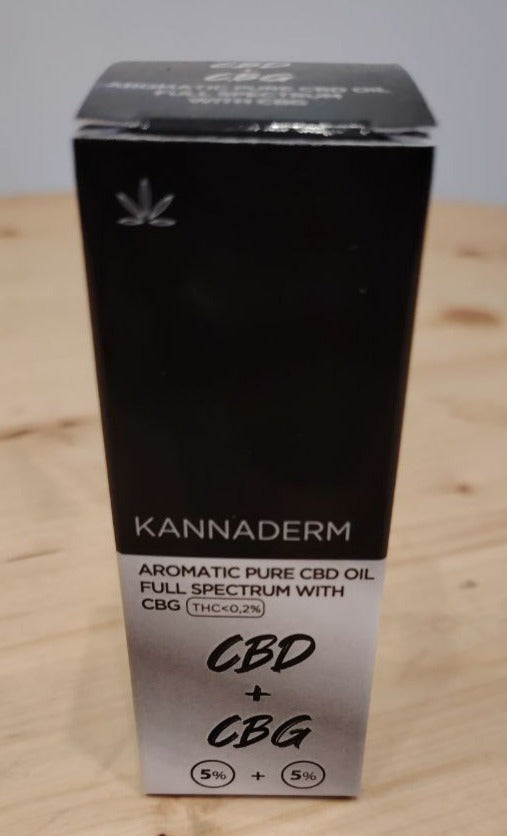 ACEITE FULL SPECTRUM 5% CBD + 5%CBG