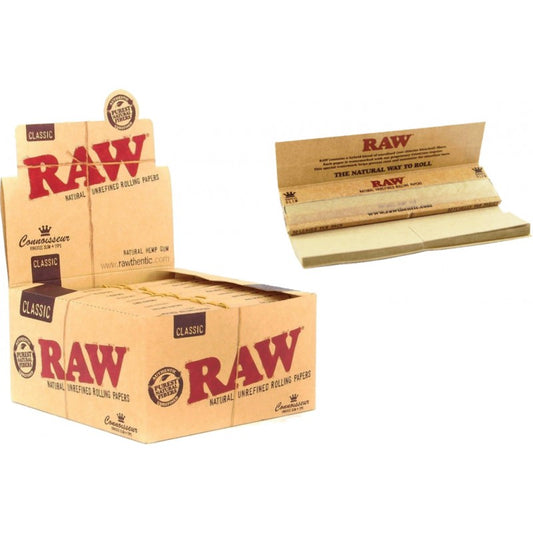 PAPEL y FILTROS DE FUMAR RAW CONNOISSEUR